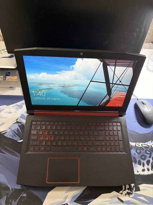 Acer Nitro 5 + мышка/геймпад