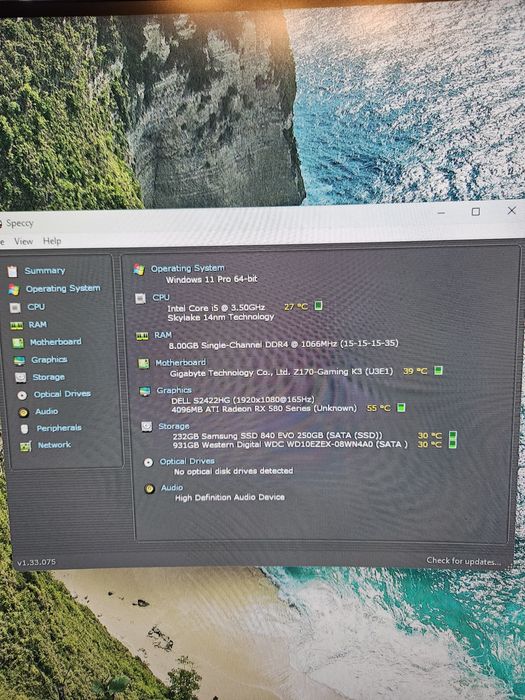 Vând unitate Pc DDR4 6600K placa video 4 gb Ssd Hdd
