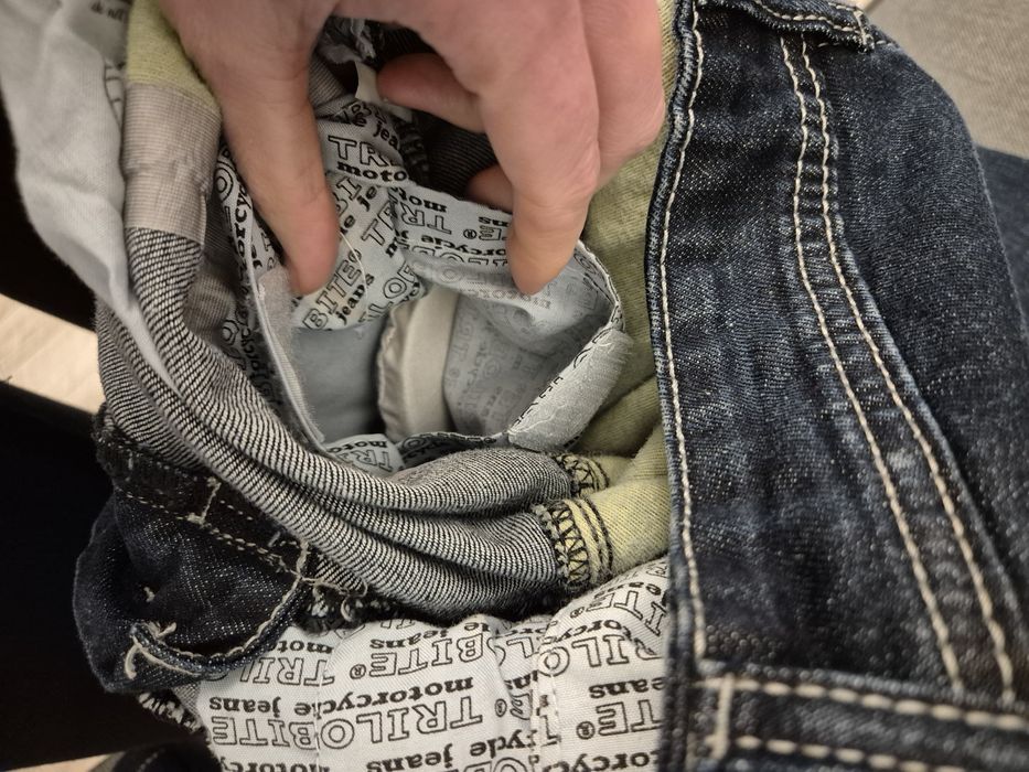 Pantaloni  motocicleta femei Trilobite skinny  masura XXS noi etichetă