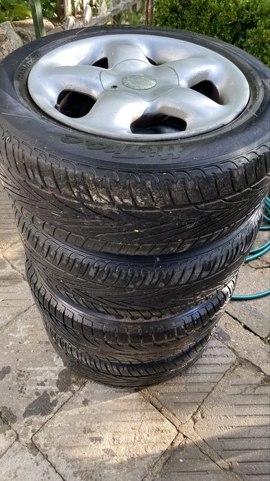 Джанти 5х112 с гуми 195/60/15 7j OZ