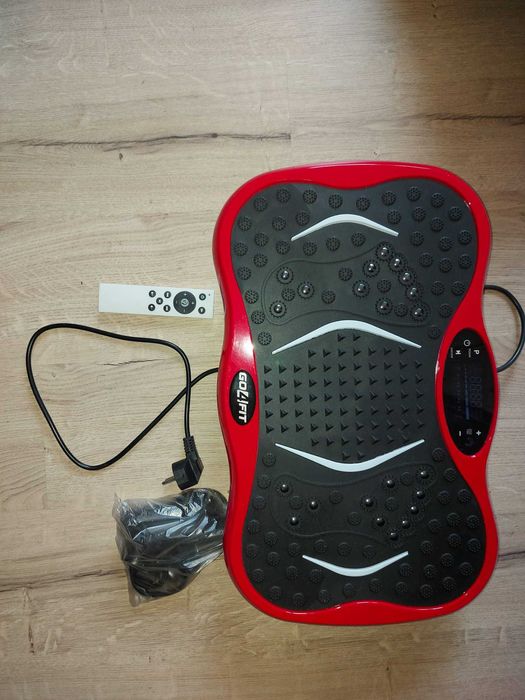 Aparat vibromasaj, GO4FIT, culoare rosie model GF1000, nou  si neutilizat