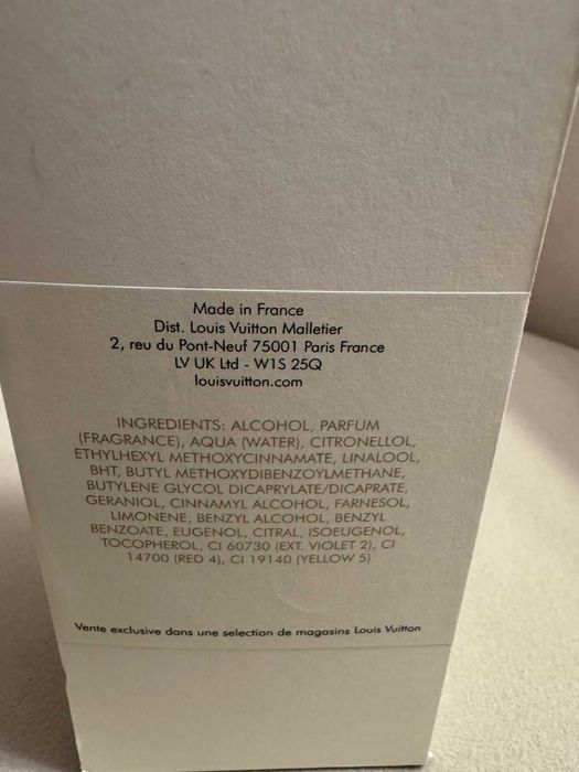 Louis Vuitton-Ombre nomade-Автентичен чисто нов мъжки парфюм