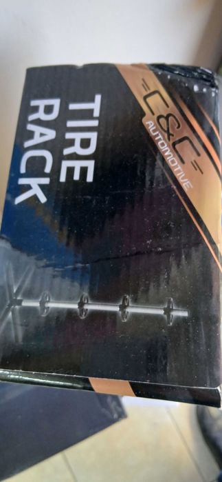 Стойка за гуми с джанти / C&C Automotive tire rack
