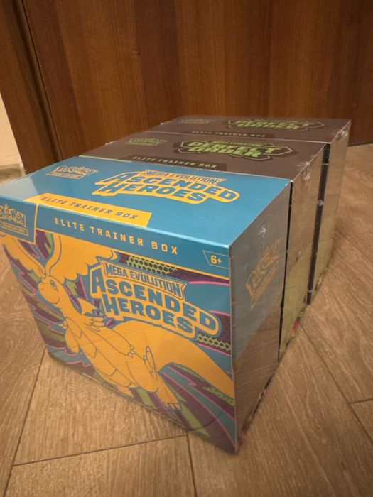 Pokemon Mega Evolution Elite trainer box Ascended hero | Perfect order