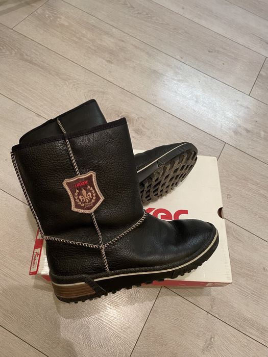 Зимние ботинки Rieker