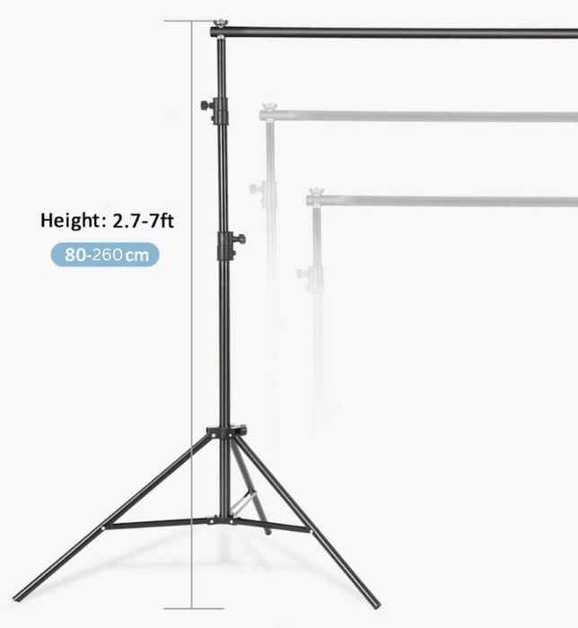 Фонова система 2.6 х 3 метра , за фотография , видео , украса и др.