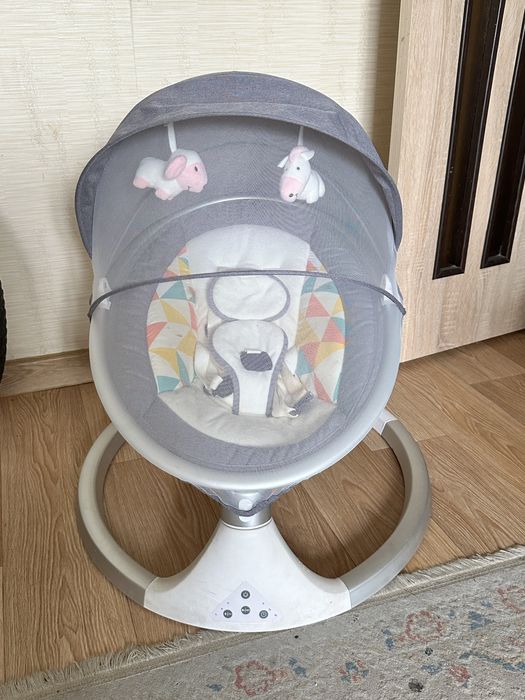 Детский шезлонг качалка