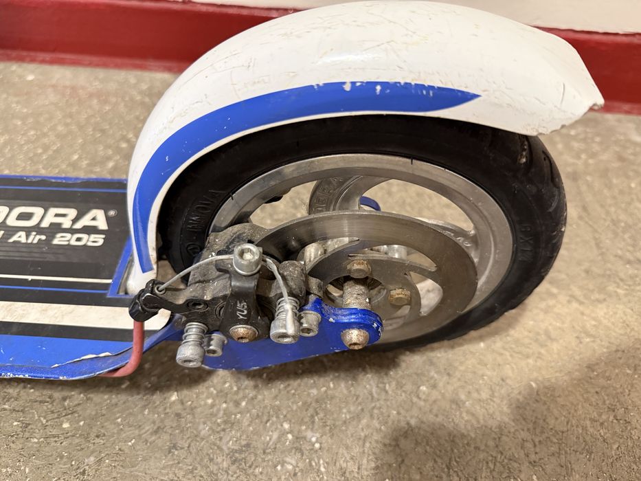 Trotineta pliabila Hudora Big Wheel Air 205 - frana dubla