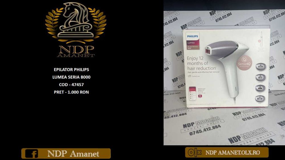 NDP Amanet NON-STOP Bld.Iuliu Maniu 69 EPILATOR PHILIPS (47457)
