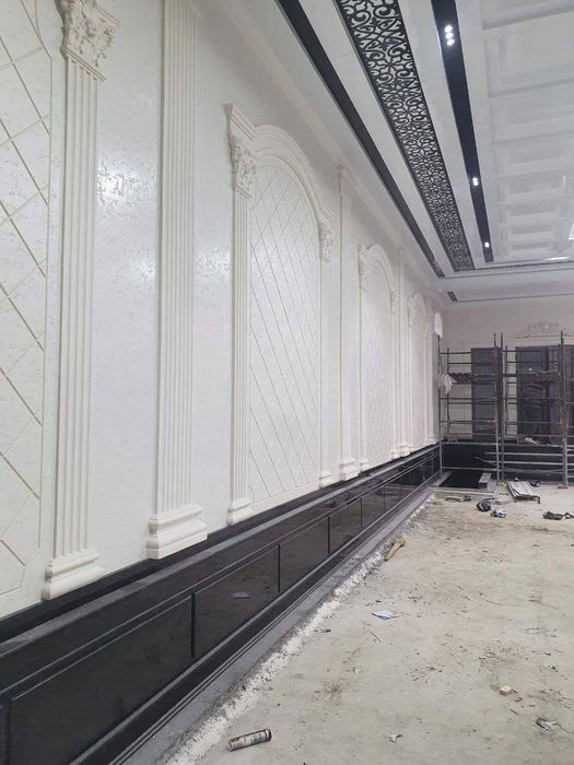 Travertin usta fasad