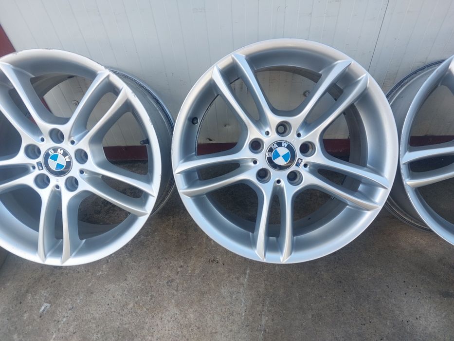 Jante aluminiu r18 / originale BMW / M-PACHET / DOUA LATIMI / 5x120