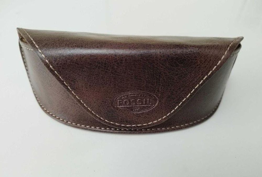 Toc Ochelari Fossil piele maro