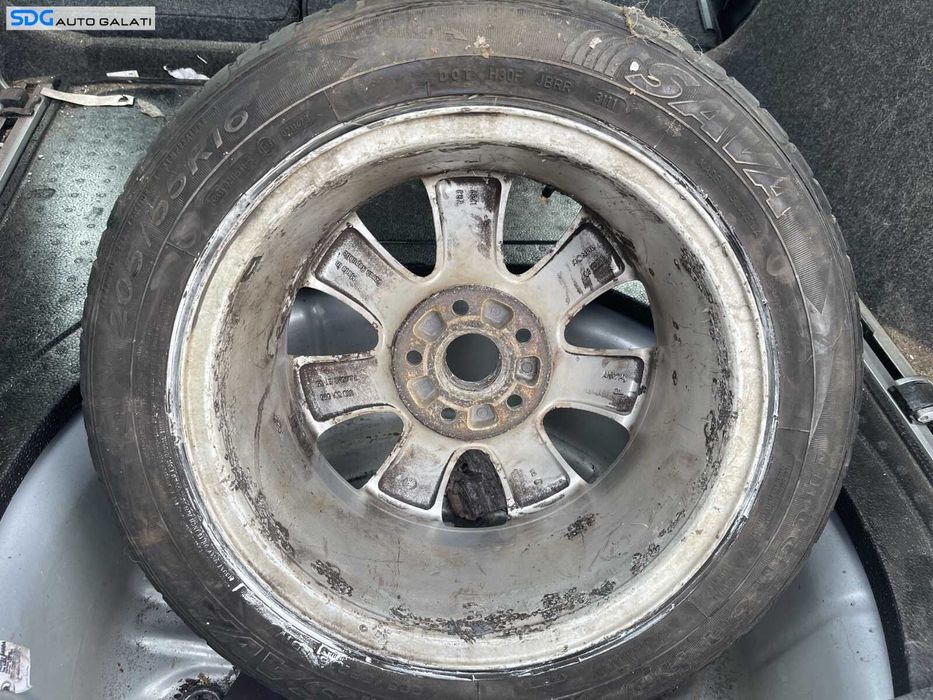 Roata Janta Rezerva Aliaj SPECTRUM 205 55 16 R16 5x112 Volkswagen Touran 2003 - 2015 Cod 3T0601025 rrsdg13 [AV2799]