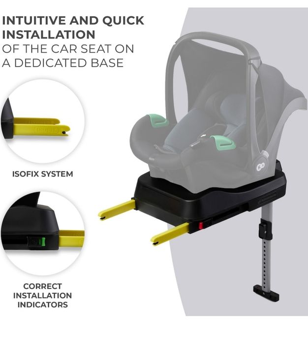 Baza isofix scoica Kindercraft