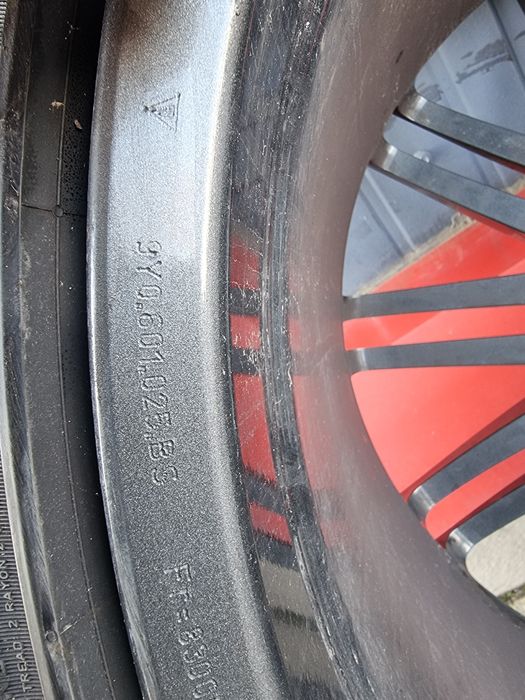 Janta 22 11,5J Porsche Cayenne 9Y Turbo dupa 2018 cod 9Y0601025BS