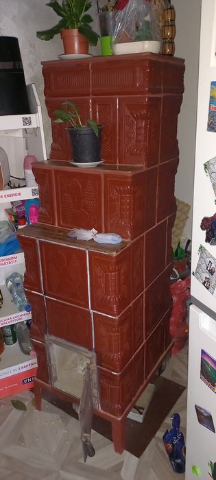 Sobă teracota folosita doar un an