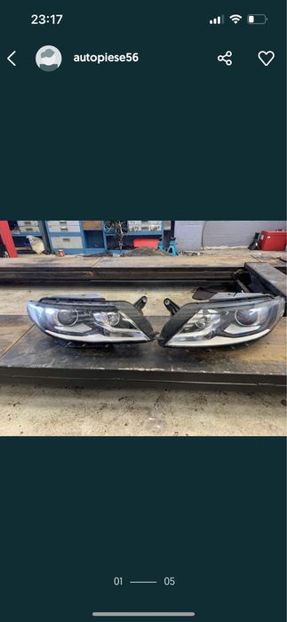 Far faruri stanga dreapta xenon volkswagen passat cc 2014 dezmembrari