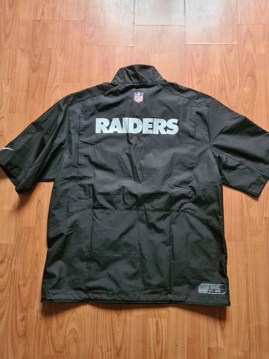 Cămașă geacă bărbați NIKE NFL Las Vegas Raiders, mărimea L