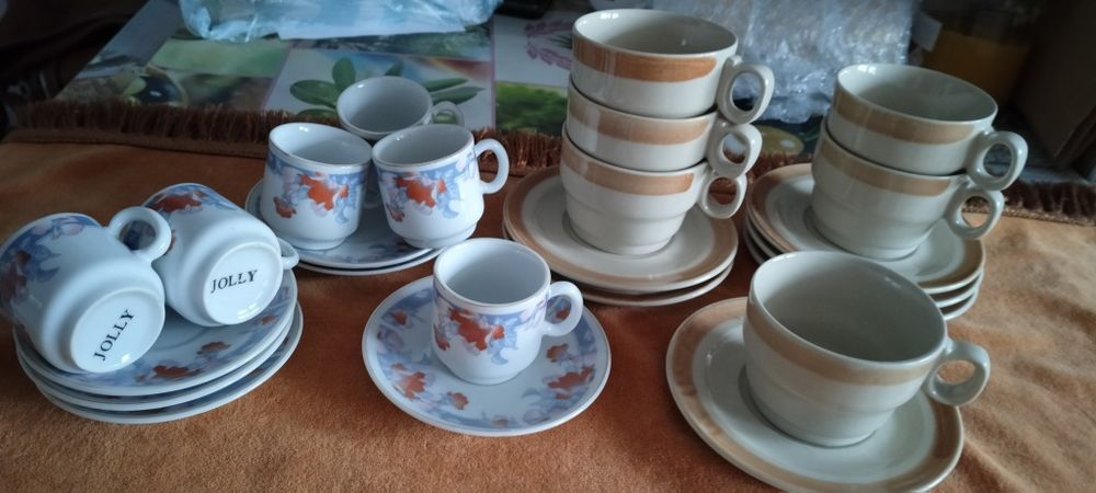 Ceșcuțe cu farfurioare!