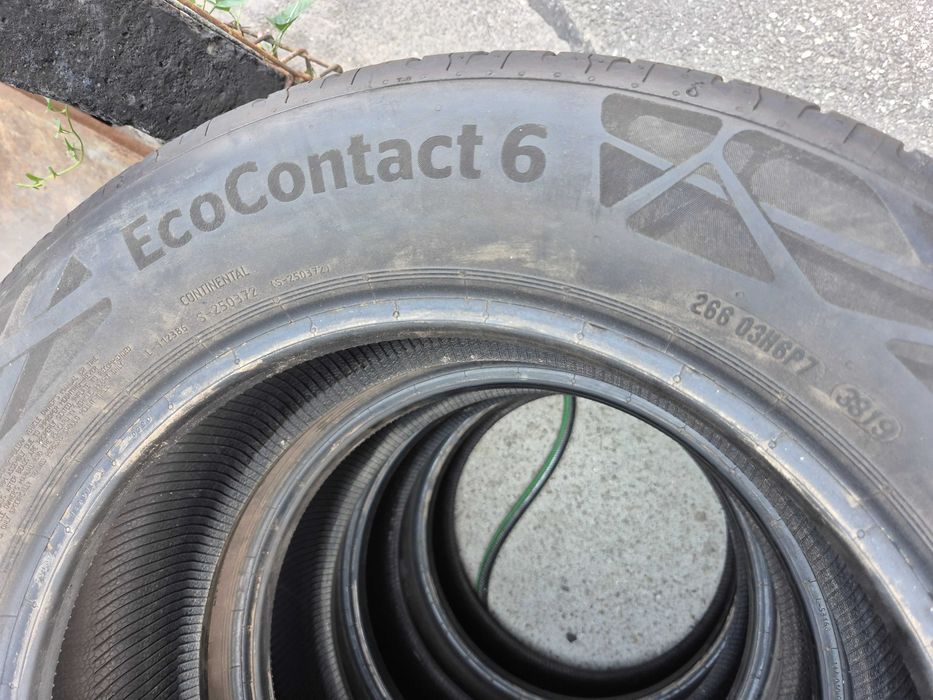 4 Anvelope de VARA - 205/60/16 92V - Continental Eco Contact 6 - APP NOI - DOT 2019 2022 !