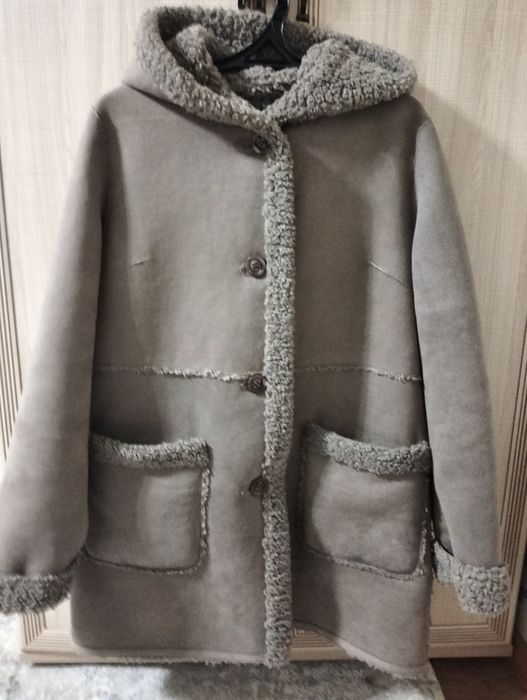 Дублёнка двусторонняя женская