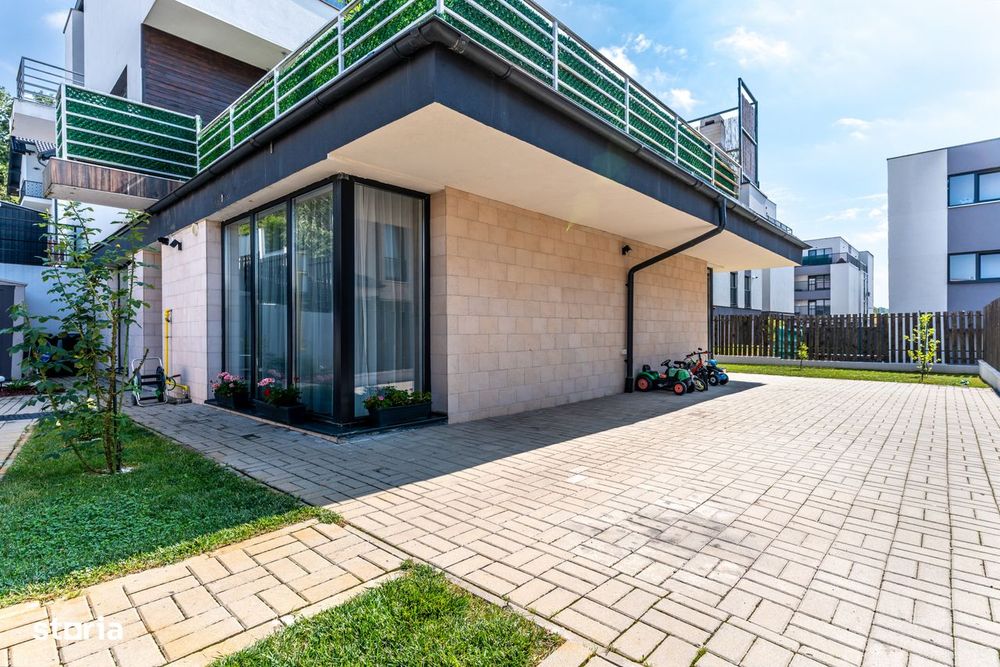 Duplex pe un singur nivel, cu 116 mp utili si 233 mp teren – Str. Oa