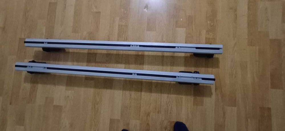 Bare transversale portbagaj universale și 3 suporti de biciclete