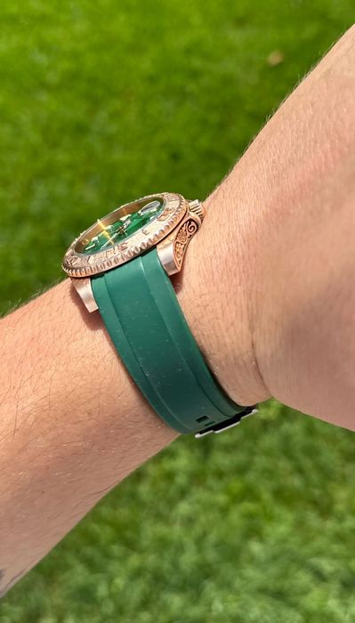 Ceas de mana custom din bronz Seiko