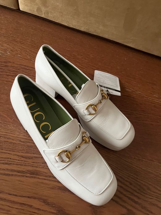 Мокасини Gucci на нисък ток