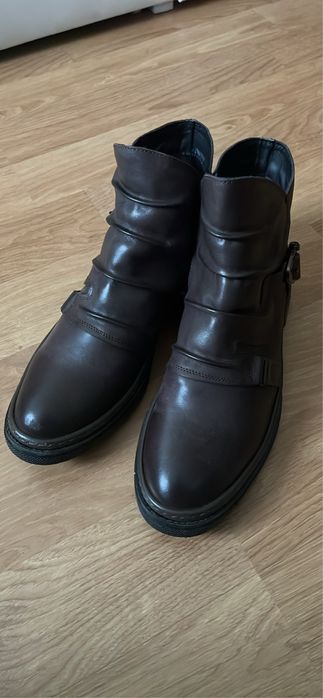 Ghete Cizme Moto Piele 43