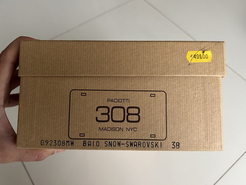 Уникални лоуфъри Paccioti 38 номер