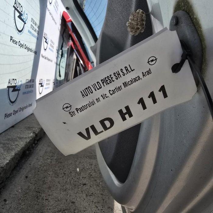 Haion cu luneta Z157 gri Opel Corsa D facelift