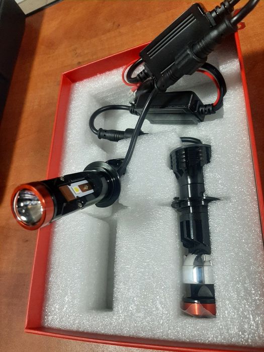 Лёд мини линзы H7