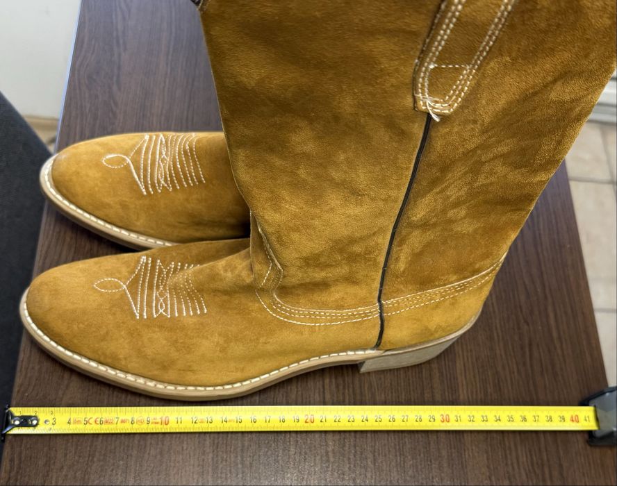 Кожени ботуши от естествена кожа