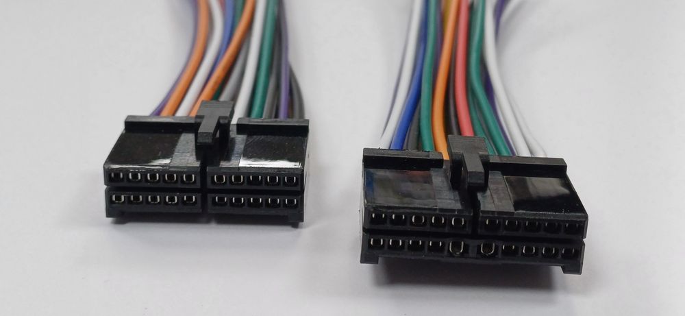 Conector Mufa Auto ISO China 20 Pini in + ISO Chinezesti 20 Pini in +