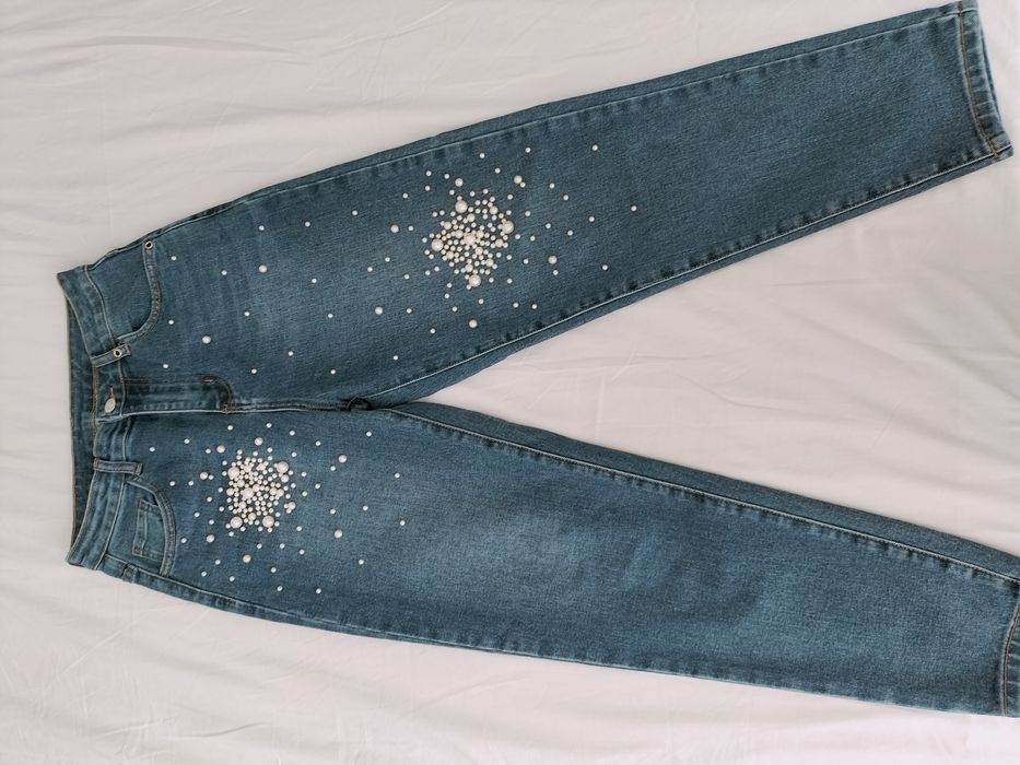 Blugi cu perle S