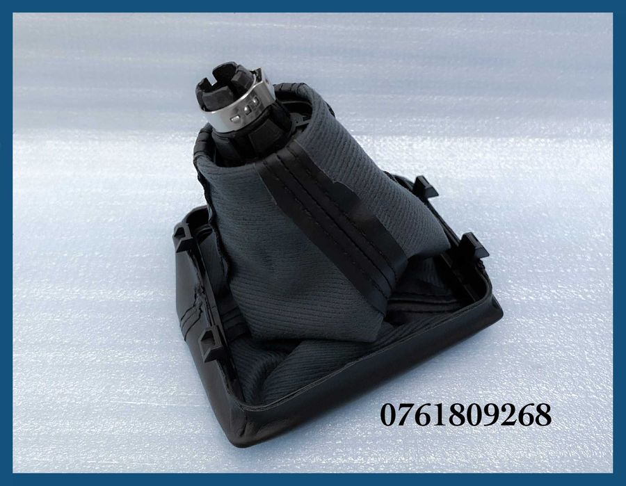 Manson schimbator + nuca piele naturala pentru SKODA Octavia 3 cu 5 trepte