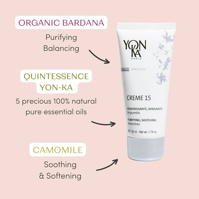Yon-Ka Cream 15 Оздравяващ и успокояващ крем за проблемна кожа