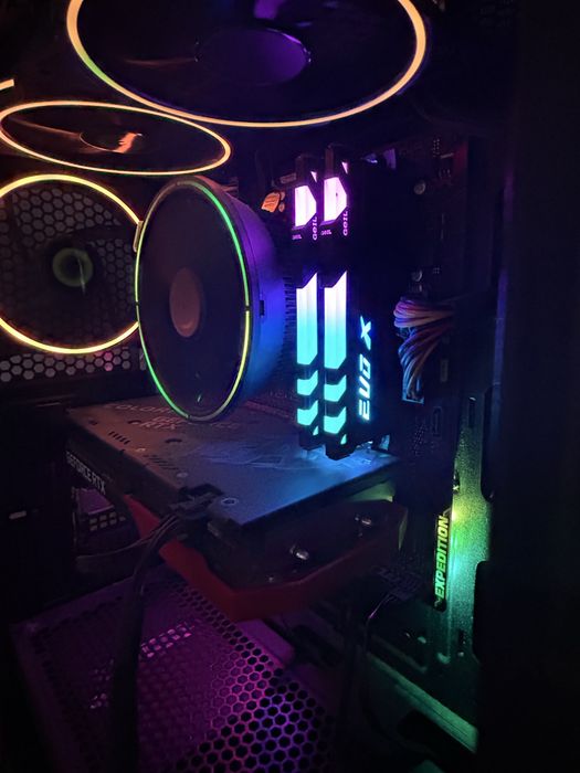 Продам игровой компьютер + монитор rtx3060