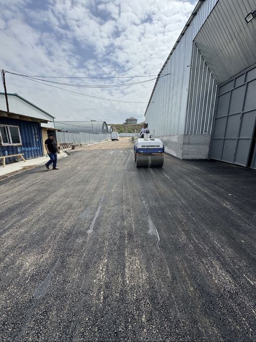 Асфальт Укладка Асфальта Асфальтирование Асфальт