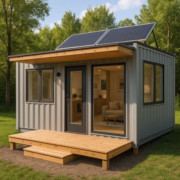 Модульный готовый дом из контейнера