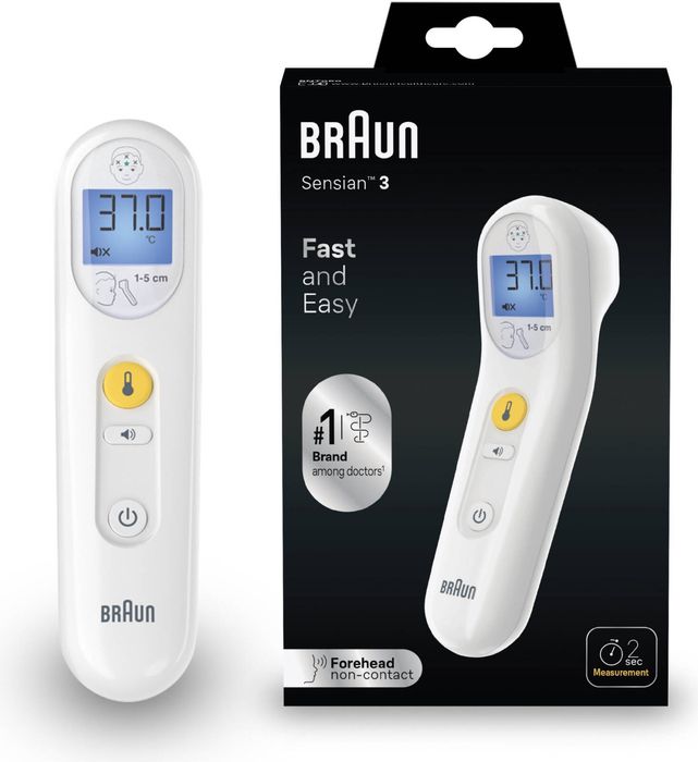 Без контактный термометр Braun Sensian 3