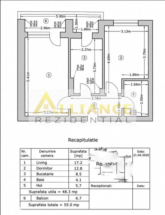 Apartament 2 camere | Drumul Jilavei | Bloc 2020 | 55 mp