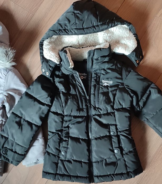 Детски зимни якета Reebok и Okaidi за 6 години