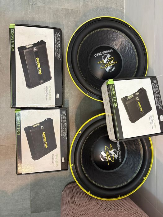 Sistem audio auto competition