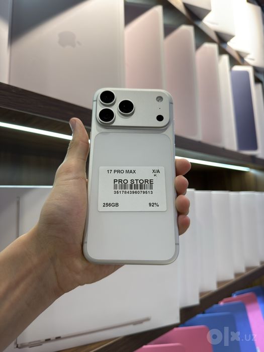 iphone 17 pro max naxtka va nasiya savdoga