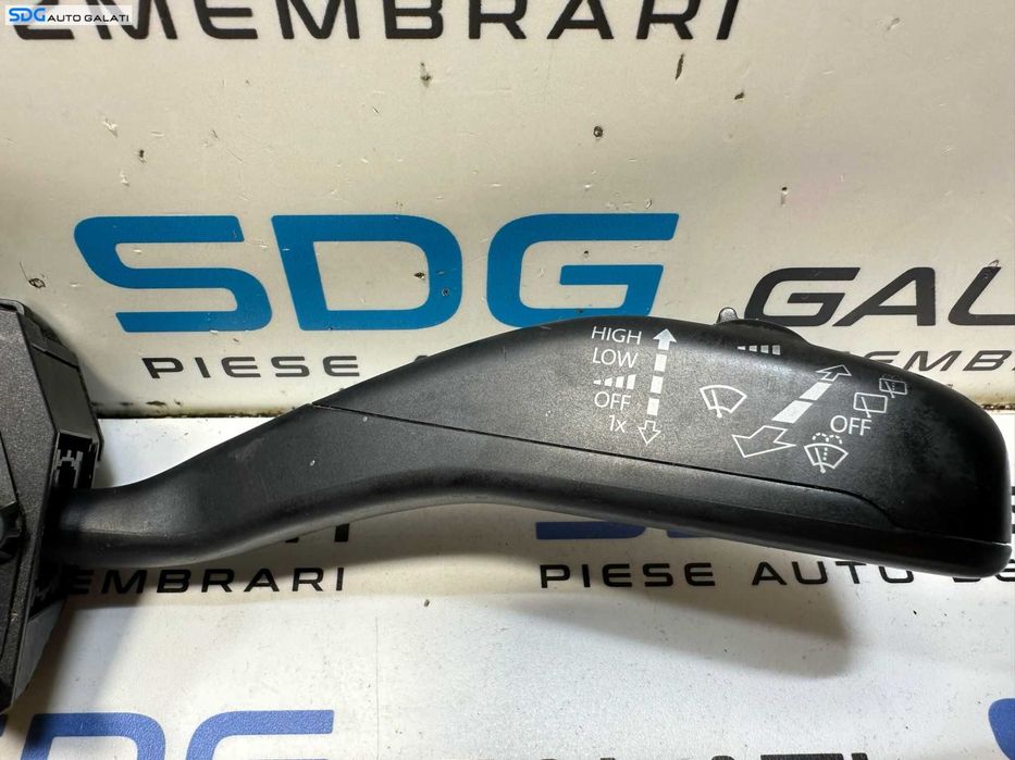 Ansamblu Maneta Manete Semnalizare Faza Lunga Scurta Stergatoare Seat Ibiza 2008 - 2012 Cod 6R0953501 [X3142]