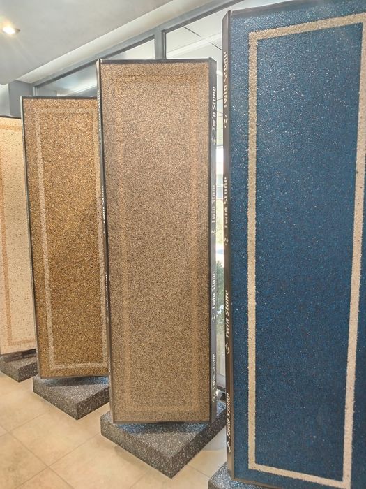 Гранит Брусчатки Каменный ковёр Травертин