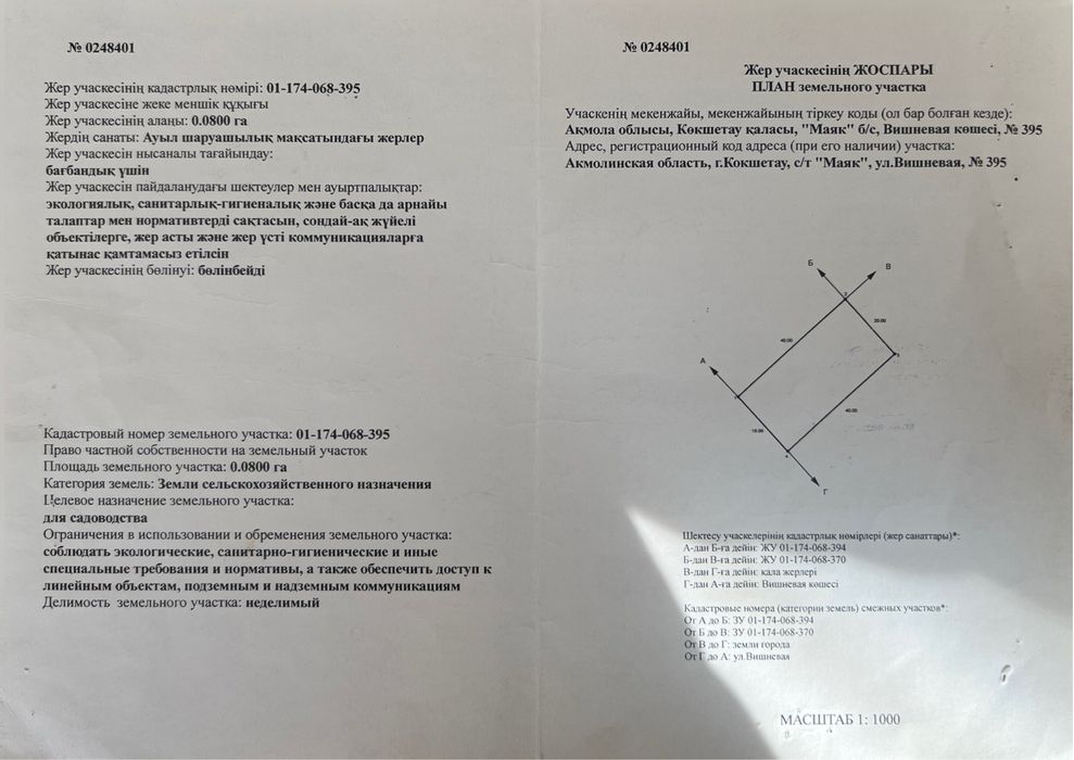 Земельный участок