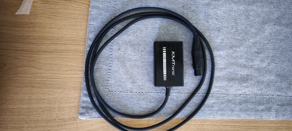 Kmtronic DMX 512 adapter USB контролер за осветление